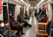 Metro de Santiago covid-19