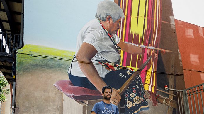 Mural La Tejedora