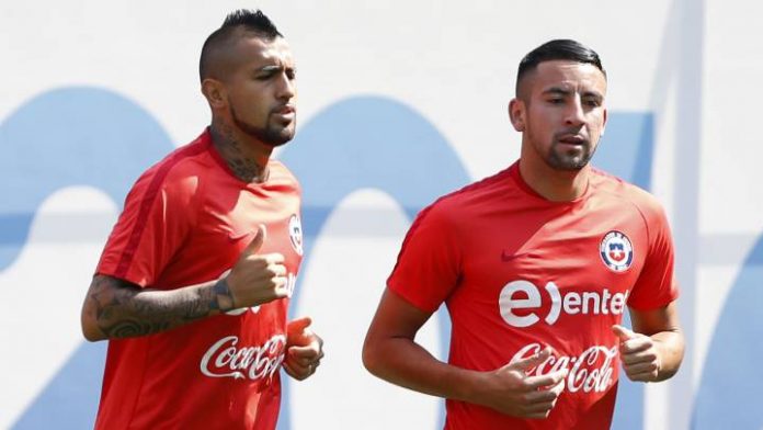 arturo vidal y mauricio isla
