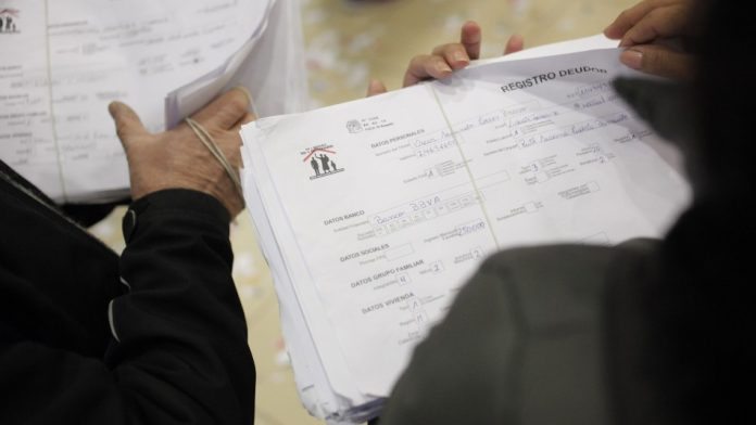 registro deudas