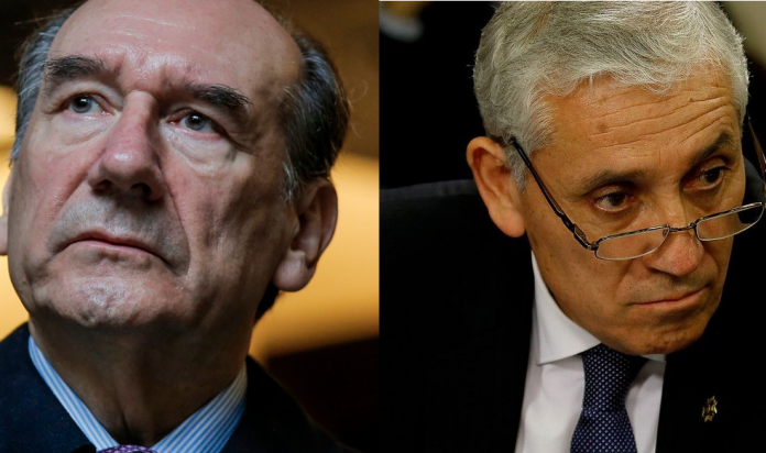 Fuente-Alba y Espinosa están acusados de apropiarse de millonarios gastos reservados.