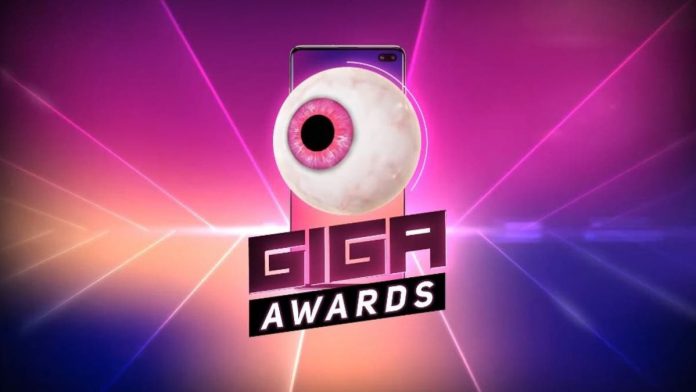 Giga Awards animados por un dupla especial con presentaciones asombrosas