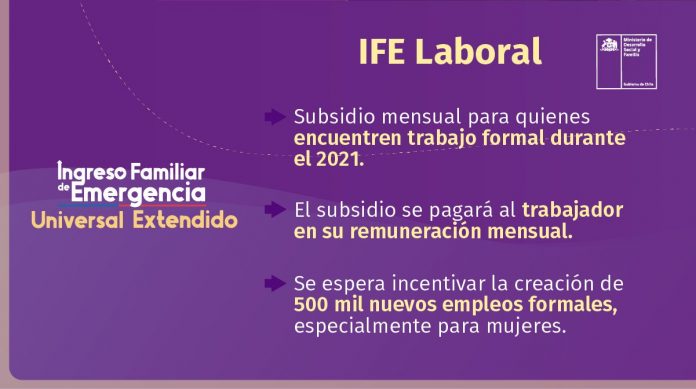 Los beneficiarios del IFE Laboral serán los trabajadores formales que cumplan con los requisitos.