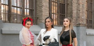 Katty Kowaleczko, Eugenia Lemos y Cotti Carpinello.