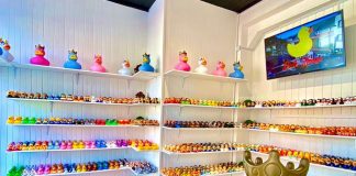 Duck House es una tienda de Puerto Varas que solo vende patos de goma