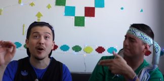 Chyste MC junto a Luanko en un nuevo capítulo de Rapeando aprendo mapudungun