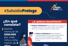 El 20 de septiembre se cumple el plazo para postular al Subsidio Protege.