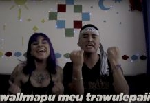 Flor de Rap junto a Luanko en el octavo capítulo de Rapeando aprendo mapudungun