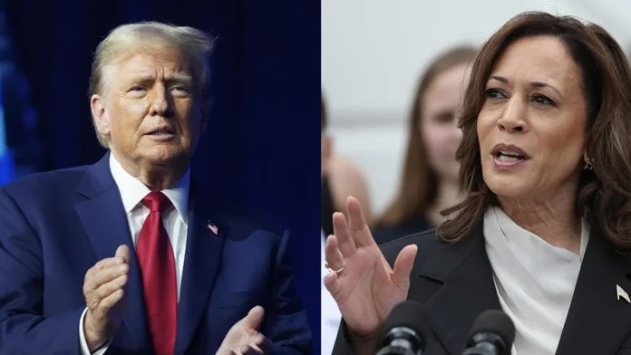 Harris y Trump compiten por siete estados clave en una reñida batalla electoral. Harris y Trump compiten por siete estados clave en una reñida batalla electoral.