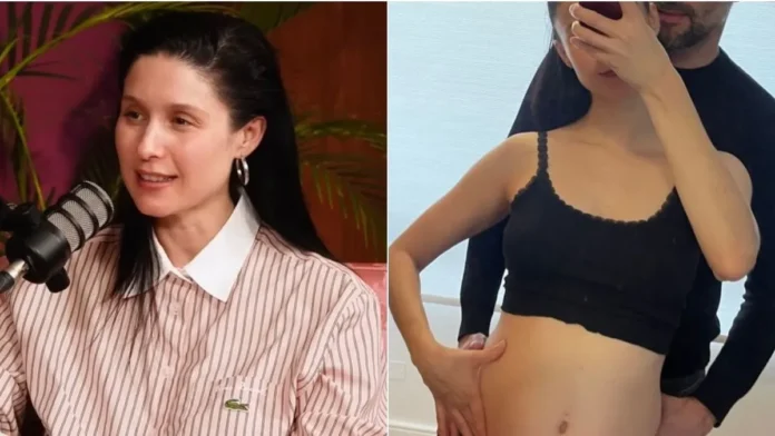 Francisca Valenzuela comparte su experiencia de embarazo y amor con Daniel Matamala. Francisca Valenzuela comparte su experiencia de embarazo y amor con Daniel Matamala.