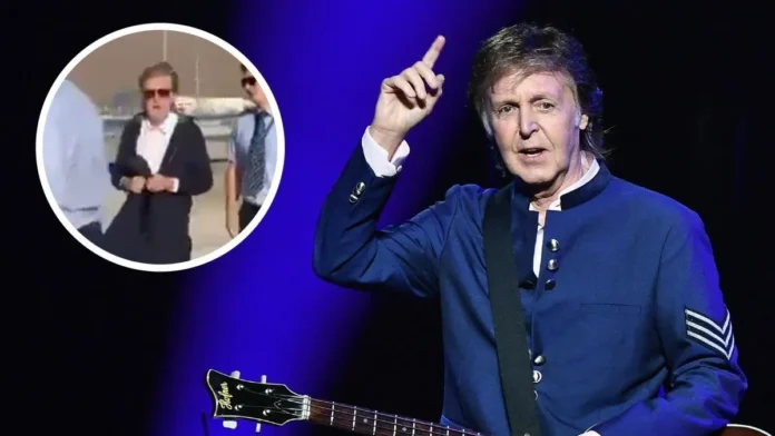 Paul McCartney llega a Chile en su camino a Uruguay Paul McCartney llega a Chile en su camino a Uruguay