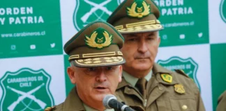 Marcelo Araya Zapata asume como nuevo General Director de Carabineros de Chile.