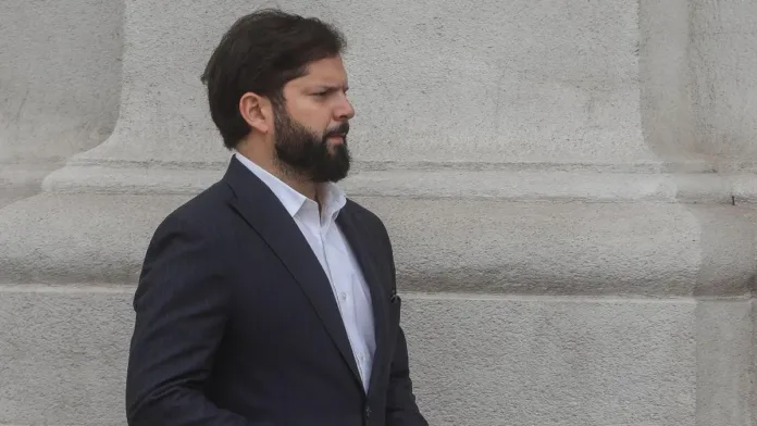 El presidente Gabriel Boric testifica voluntariamente en el caso Monsalve en La Moneda. El presidente Gabriel Boric testifica voluntariamente en el caso Monsalve en La Moneda.