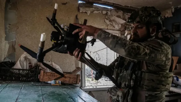 Rusia reporta la destrucción de 47 drones ucranianos en cinco regiones. Rusia reporta la destrucción de 47 drones ucranianos en cinco regiones.