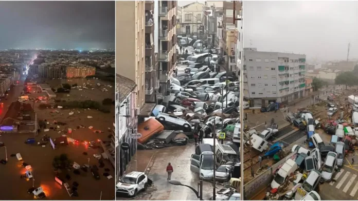 Inundaciones devastadoras en España: más de 64 vidas perdidas y un país en duelo.