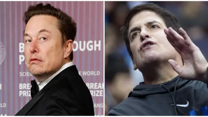 Elon Musk y Mark Cuban: un duelo de apoyos en la carrera presidencial. Elon Musk y Mark Cuban: un duelo de apoyos en la carrera presidencial.