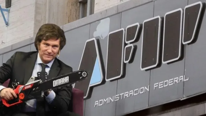 Milei disuelve la AFIP: salarios exorbitantes en la polémica "caja política". Milei disuelve la AFIP: salarios exorbitantes en la polémica "caja política".