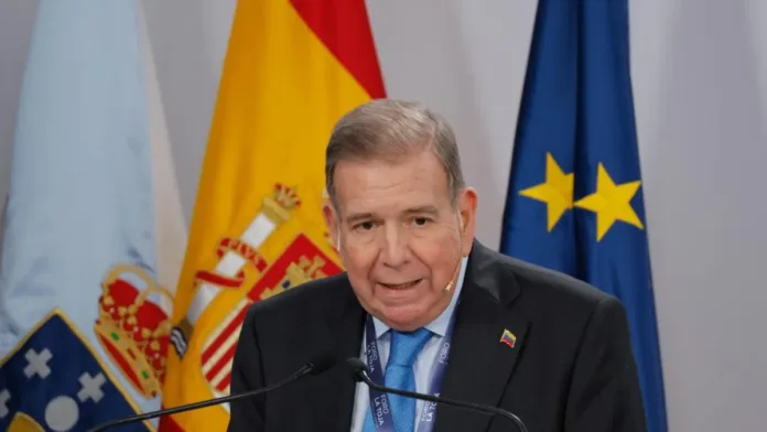 González Urrutia se declara presidente electo de Venezuela y solicita apoyo a España. González Urrutia se declara presidente electo de Venezuela y solicita apoyo a España.