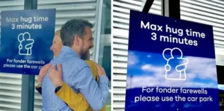 Nueva Zelanda establece límites de tiempo para abrazos en aeropuertos.