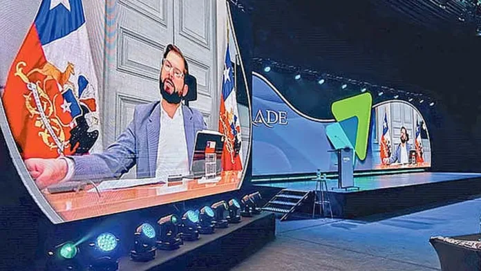 Erede 2024: Boric llama a la colaboración para superar la crisis de confianza. Erede 2024: Boric llama a la colaboración para superar la crisis de confianza.