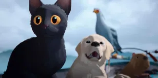 "Flow": la emotiva travesía de un gato negro en un mundo devastado.