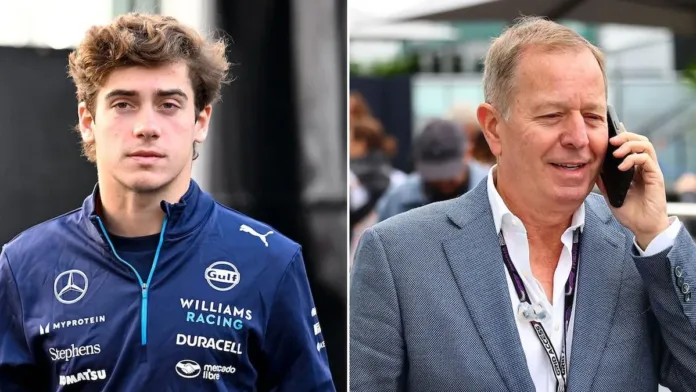 El ex piloto inglés reacciona al desplante de Franco Colapinto en la pista. El ex piloto inglés reacciona al desplante de Franco Colapinto en la pista.