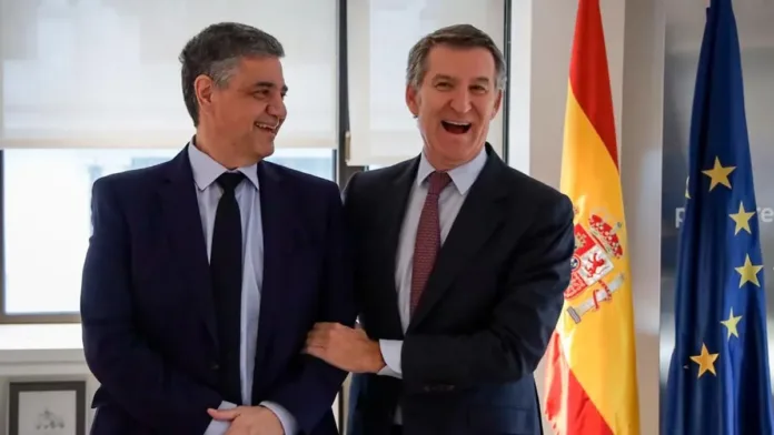 Jorge Macri se reúne con el alcalde de Madrid y el presidente del PP en España. Jorge Macri se reúne con el alcalde de Madrid y el presidente del PP en España.
