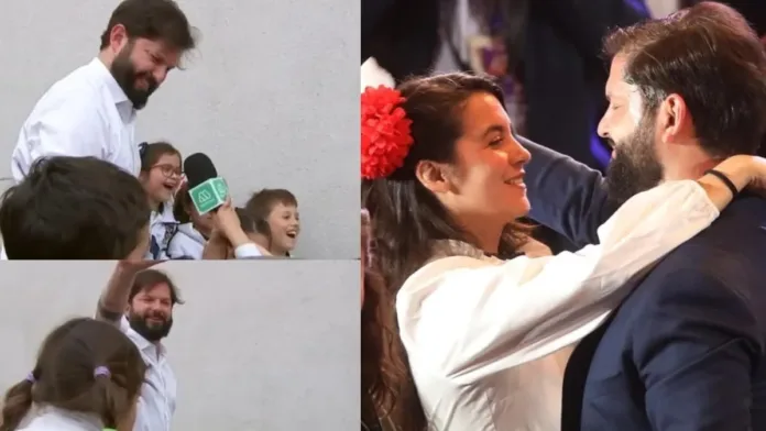 Boric: "Cuando uno está enamorado Boric: "Cuando uno está enamorado