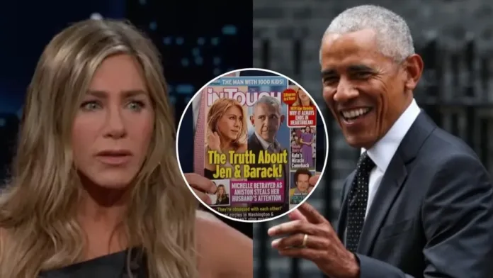 Jennifer Aniston desmiente rumores sobre su romance con Barack Obama. Jennifer Aniston desmiente rumores sobre su romance con Barack Obama.