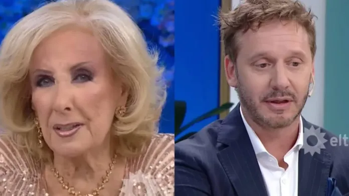 Mirtha Legrand interroga a Benjamín Vicuña sobre su separación de Pampita. Mirtha Legrand interroga a Benjamín Vicuña sobre su separación de Pampita.