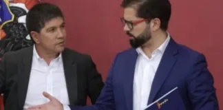 Gabriel Boric testifica voluntariamente ante fiscal por el caso Monsalve.