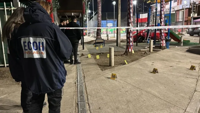 Homicidio en San Ramón: un hombre asesinado a balazos en cancha de fútbol. Homicidio en San Ramón: un hombre asesinado a balazos en cancha de fútbol.