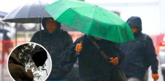 Madrugada nublada y llovizna en Santiago: pronóstico de lluvias para este viernes.