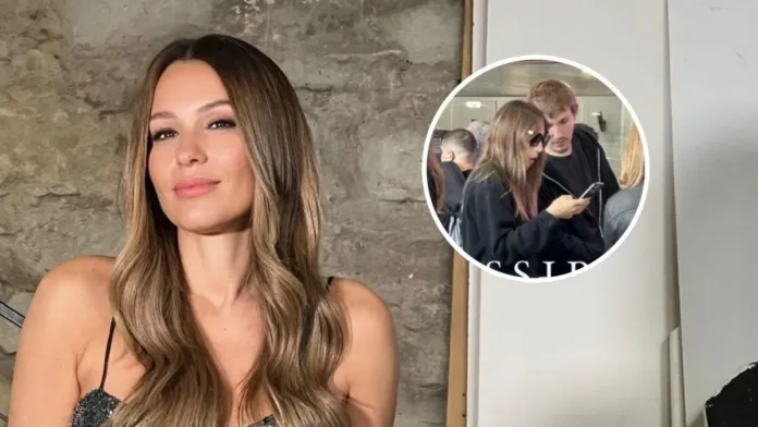 Pampita llega a Chile en medio de rumores de quiebre y allanamiento en su hogar.