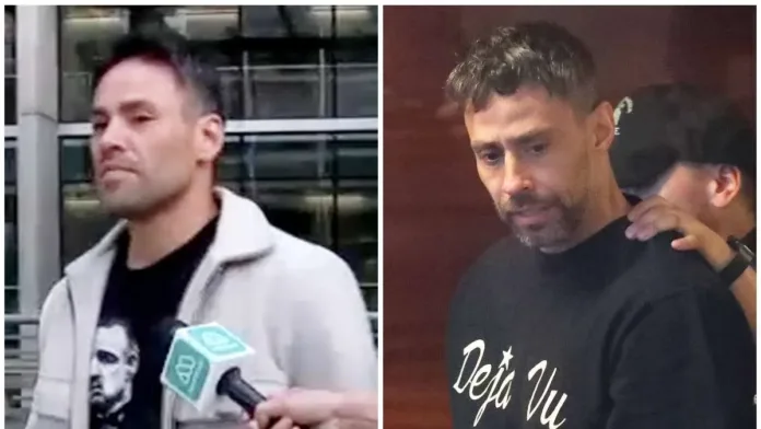 Claudio Valdivia apoya a su hermano Jorge tras la decisión de prisión preventiva. Claudio Valdivia apoya a su hermano Jorge tras la decisión de prisión preventiva.