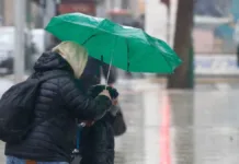 Alerta por intensas lluvias y tormentas eléctricas en el norte de Chile.