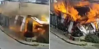 Explosión de gas en Viña del Mar: vecinos salvan a una abuelita atrapada.