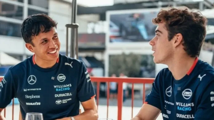 Alex Albon y Franco Colapinto: un choque de talentos en la Fórmula 1. Alex Albon y Franco Colapinto: un choque de talentos en la Fórmula 1.