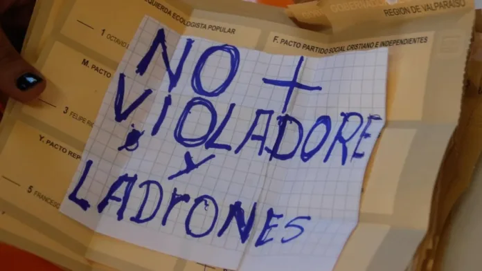 "Nadie lo merece": creativos mensajes de votantes para anular votos en las elecciones. "Nadie lo merece": creativos mensajes de votantes para anular votos en las elecciones.