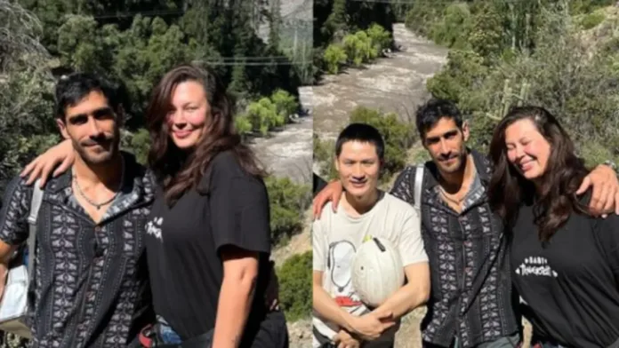 Michelle y Pedro se reencuentran con Yuhui tras su paso por "Gran Hermano". Michelle y Pedro se reencuentran con Yuhui tras su paso por "Gran Hermano".