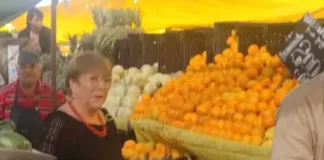 Michelle Bachelet en La Reina