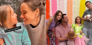 María Gracia Omegna y Gonzalo Valenzuela celebran el cumpleaños de su hija con amor.