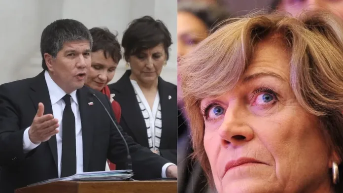 Evelyn Matthei critica la falta de eficacia en la seguridad del gobierno tras el caso Monsalve. Evelyn Matthei critica la falta de eficacia en la seguridad del gobierno tras el caso Monsalve.