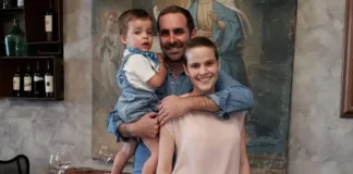 El viudo de Javiera Suárez celebra el 8° cumpleaños de su hijo Pedrito.