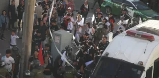 Disturbios de hinchas de Colo Colo en Copiapó: 9 detenidos y Teletón suspendida.