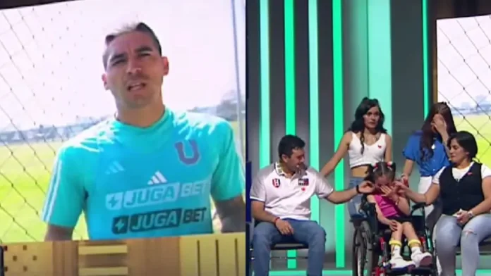 Jugadores de la U inspiran a paciente de la Teletón con su emotiva invitación. Jugadores de la U inspiran a paciente de la Teletón con su emotiva invitación.
