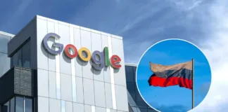 Rusia impone una multa a Google por incumplir regulaciones locales y desinformación.