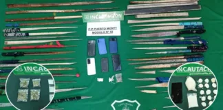 Incautan armas