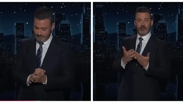 Jimmy Kimmel se quiebra en su monólogo tras la victoria de Trump: "Fue una noche terrible". Jimmy Kimmel se quiebra en su monólogo tras la victoria de Trump: "Fue una noche terrible".