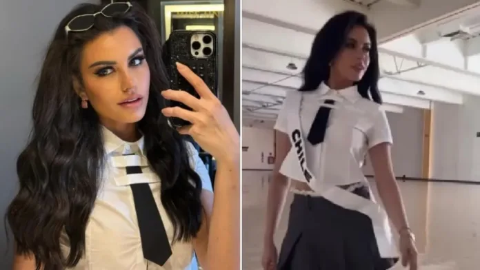 Emilia Dides brilla con un look inspirado en Britney Spears en ensayos de Miss Universo. Emilia Dides brilla con un look inspirado en Britney Spears en ensayos de Miss Universo.